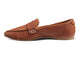 Moorhen leather loafer in tan - side shot