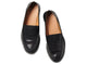 Pepper leather loafer in black - product top shot