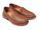 Pepper leather loafer in cognac - product angle shot