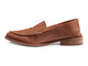 Pepper leather loafer in cognac - product side shot