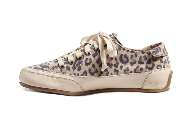 Sandpiper sneakers in leopard - product side shot