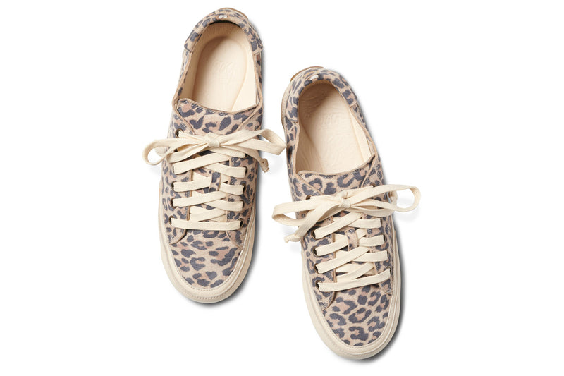 Sandpiper sneakers in leopard - product top shot