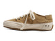 Sandpiper suede sneakers in stone - product side shot