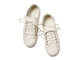 Sandpiper leather sneakers in white - product top shot