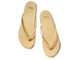 Sunbeam leather flip flop sandal in glow - product top shot