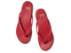 Sunbeam leather flip flop sandal in lipstick - product top shot