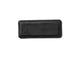 Rectangle Instep Pad - Black - single shot