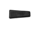 Triangle Leather Instep Pad - Black - single shot