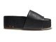 Albatross platform sandal - black - side shot