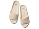 Gallito slide sandal - eggshell - top shot