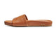 Gallito slide sandal - tan - side shot