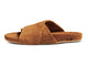 Kea slide sandal - caramel - side shot