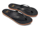 Seabird flip flop - black - angle shot