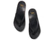 Seabird flip flop - black - top shot