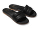 Sugarbird slide sandal - black - angle shot