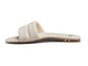 Sugarbird slide sandal - eggshell - side shot