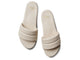 Sugarbird slide sandal - eggshell - top shot